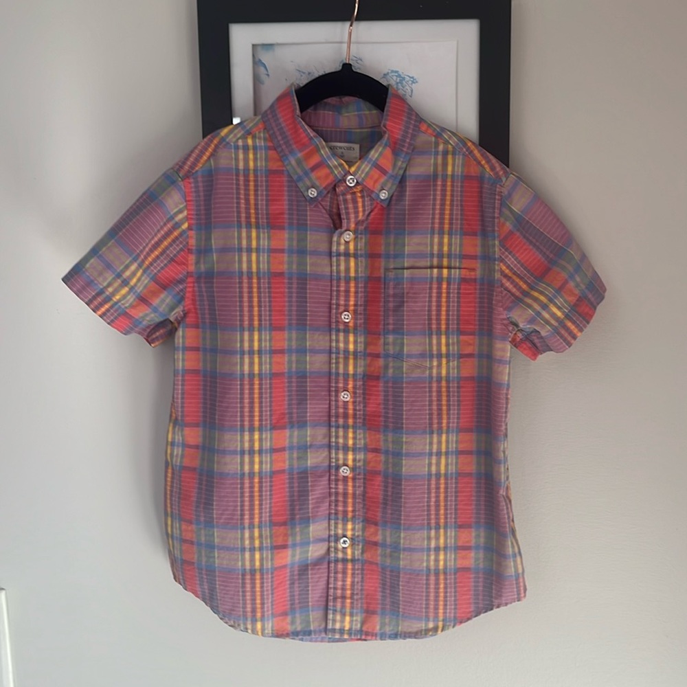 Crewcuts button up shirt size 8 boys NWOT